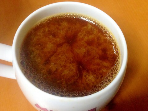 ココナッツミルクのマロンチョコレートコーヒー